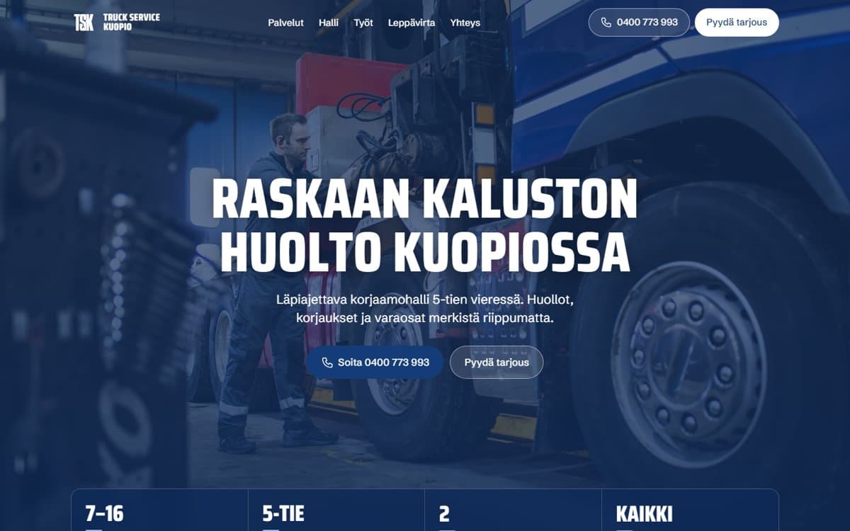 Truck Service Kuopio